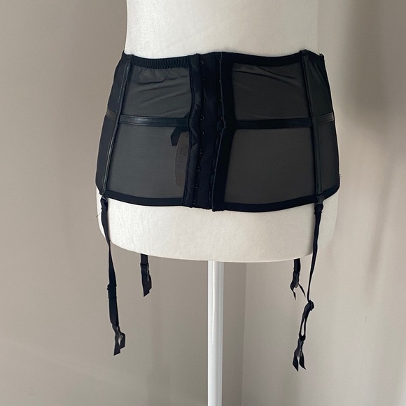 Victoria's Secret Black Lace Corset Belt - Picture 3 of 9